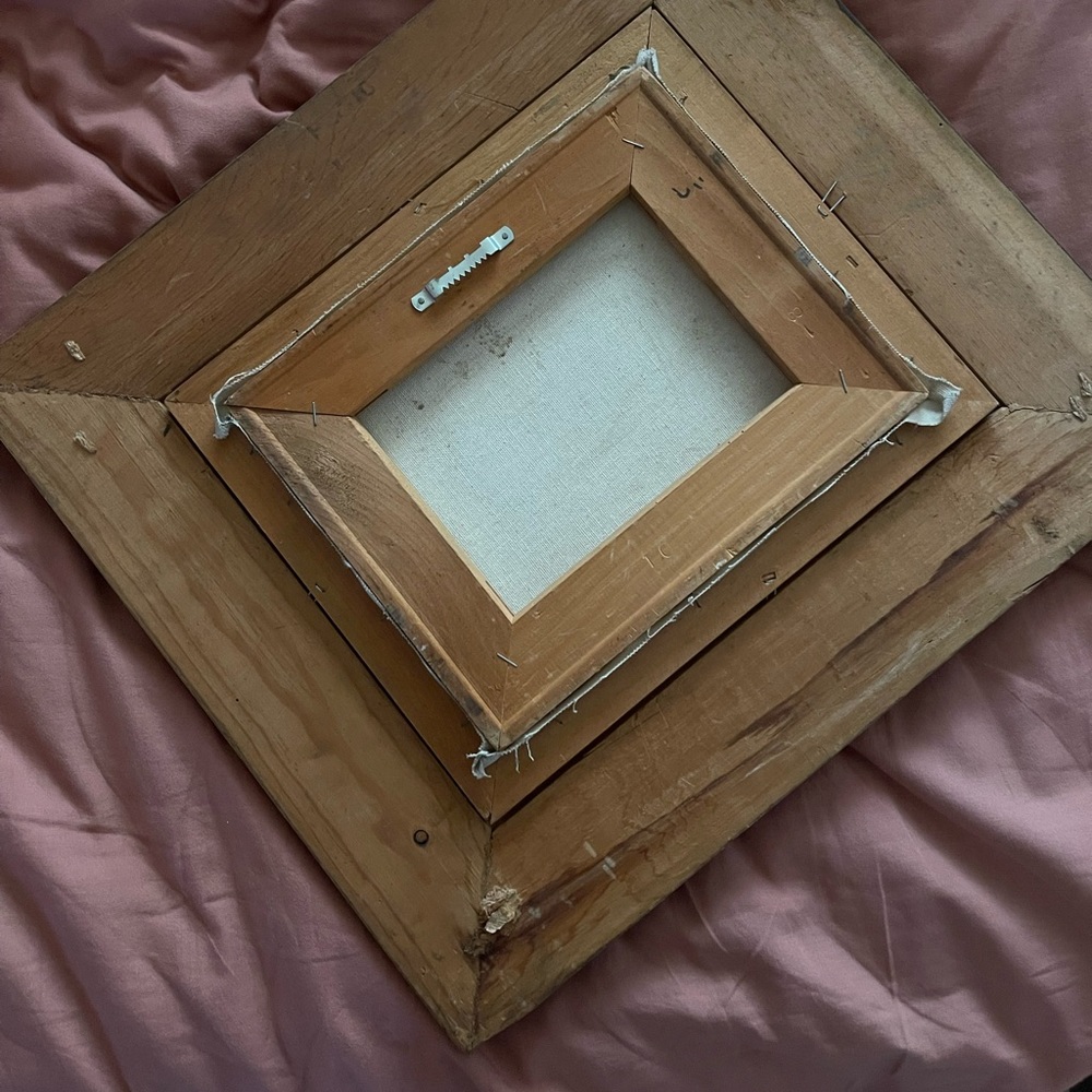 Wood frame - Picture 3 of 4